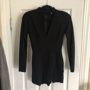 Black Cut Out Romper